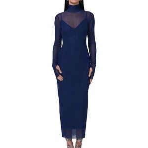 AFRM Shailene Mesh Bodycon Dress